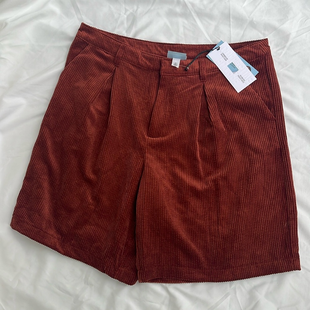 Corduroy shorts